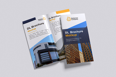 DL Brochure Mockup Bundle Set - Rielismee advertising