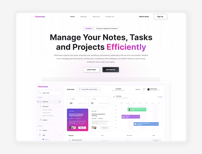 Flashnotes - Note management website dashboard flashcards note note app note app ui note making note management note taking note ui notes notes app ui notes dashbaord notes management task task management task management ui tasks tasks management tasks ui