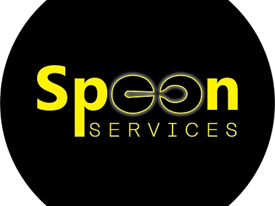 Spoon Service Logo graphic design ui