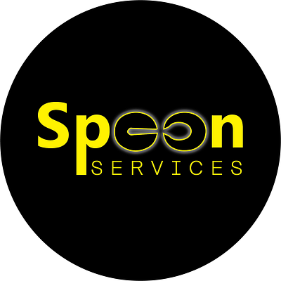 Spoon Service Logo graphic design ui