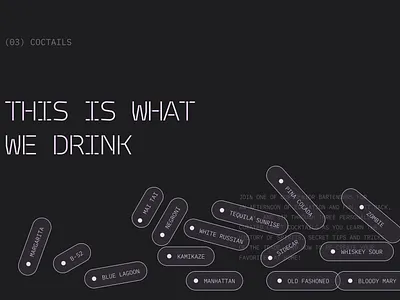Bar Menu bar design menu ui