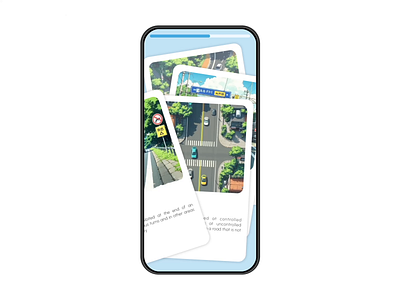 Gamified Traffic Rules aesthetic ai animation app customer experience gamified generated intelligence interaction interface minimalism mobile motion product rules traffic ui user ux
