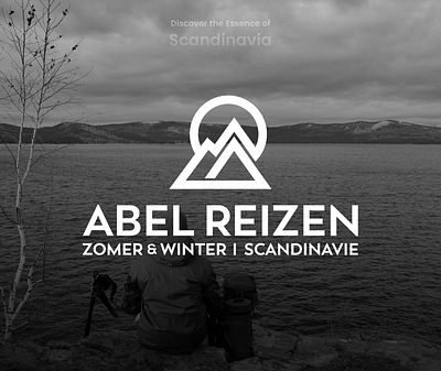 Logo For Travel Agency - AR.Scandinavia adventure branding creative customdesign landscape logo logodesign minimalist modern mountain nature nordicdesign outdoors scandinavia sun sustainabletravel tourism travel traveling wanderlust