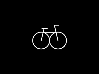 Geometric Bicycle - Minimalist Line Art Logo Design adventure bicycle bike brand identity branding club cycling design fitness geometric graphic design logo design minimalist modern outdoor rental sustainable transport urban visual identity