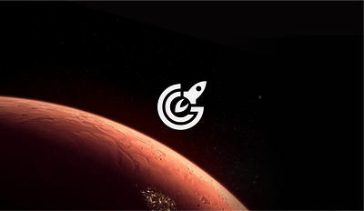 Garage Crew Logo – Space based brand identity branding c g logo planet rocket space star