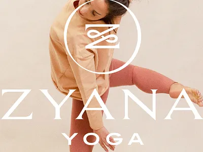 Zyana Yoga Branding branding design graphic design logo studio texas type typography yoga