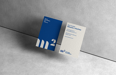 M2 Conseils Immobiliers — Brand Identity agence nantes brand branding design graphic design identity logo