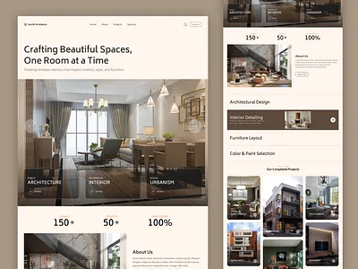 Architectural Website archi branding ui