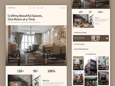 Architectural Website archi branding ui