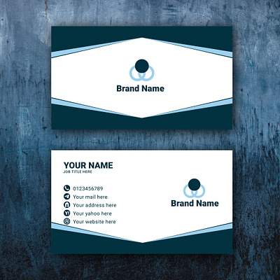 Premium Business Card branding design graphic design illustration logo vector