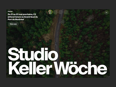 Studio Keller Wöche Website agency animation business che consulting corporate interaction layouts marketing motion studio ui ux valery che web web design website