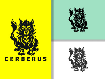 Cerberus Logo agency alcon logo america animal branding cerberus cerberus logo cerberus vector logo company design flight freedom graphic design illustration outdoor professional ui ux vector