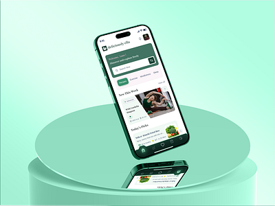 Deliciously Elevating Healthy Redesign android android ios app carbs clean diet fruit health healthy food healthylifestyle kitchen mobileappui mobileui protein recipes typography ui uiuxdesign ux
