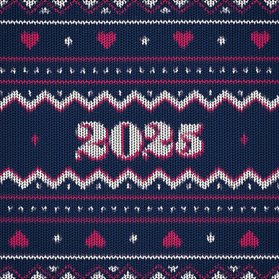 2025 - After Effects 2025 2danimation after effects animation illustration illustrator knitting motion design motion graphics new year