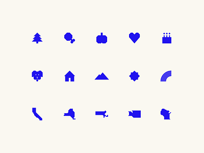 Instagram Highlight Icons blue brand branding clean daily design geometric graphic design highlight holiday holidays icon icon set icon suite iconography icons illustrator instagram travel vecotr