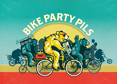 Sudwerk Brewing - Bike Party Pils illustration