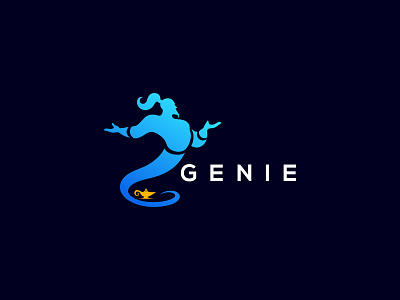 Genie Logo animal animal logo animals design trends 2025 genie genie logo genie logo design genie logo vector logo logo design logo design 2025 magic logo top logo vector genie logo