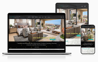 Interior Design Website Design San Diego - Ami Samuel Interiors interior design san diego ui ux website design website redesign