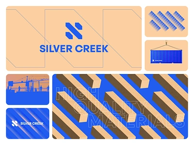 Silver Creek Direction 3 b2b b2c brand brand identity branding branding and identity clean design graphic design identity logo logo design modern pattern photography tech texture visual visual design visual identity