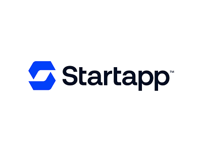 Startapp - Logo Design (Unused & For Sale) app arrow branding business design developer graphic design iot logo minimal modern monogram platform s saas simple software startapp startup technology