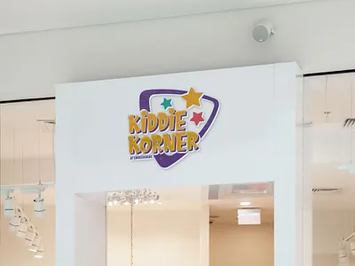 Kiddie Korner branding graphic design logo