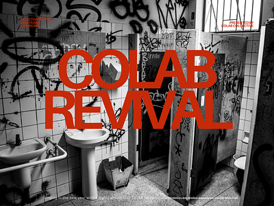 CoLAB Revival 2025 branding design graphic design ty typography ui