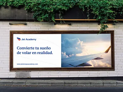 Jet Academy concept mockups brand brand design brand identity branding bus stop design logo logo design mockups street sign visual identity window