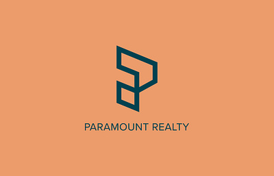 Paramount Realty Logo - Brand Identity Design brand book brand identity branding corporate identity design graphic design logo visual identity