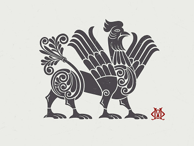 Rooster ex libris brand brandidentity branding design font identity illustration logo logotype