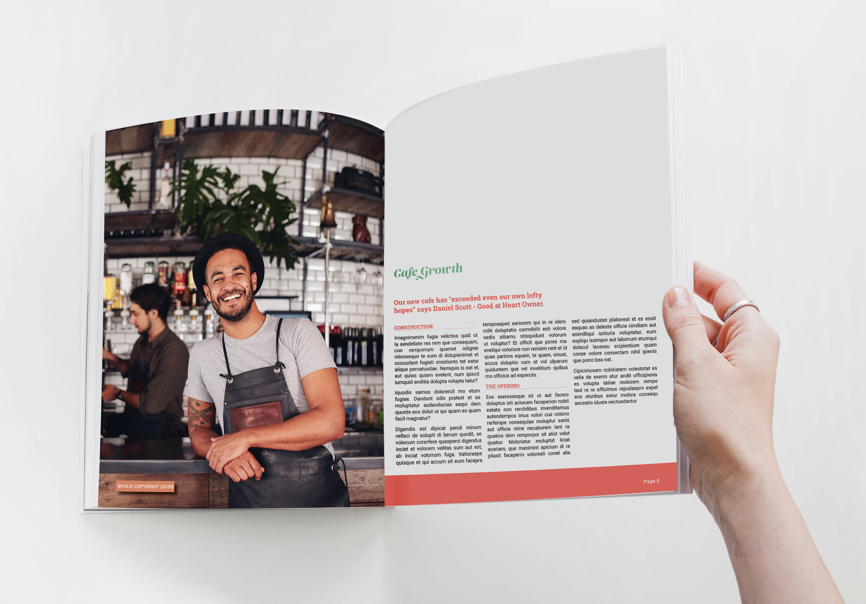 Example of Book Me For A Day