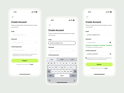 Daily UI Challenge #4 app design mobile app mobile app design mobile design onboarding screen registration screen sign up design sign up screen sign up screen design ui ui design uiux user interface design