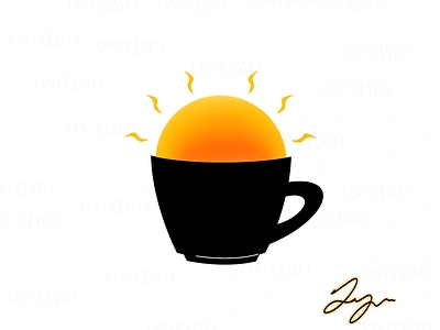 Cup of Sunshine Logo design graphic design logo