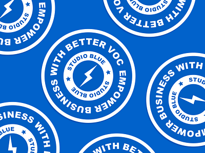 Sticker #Empower Business with Better VoC badge graphic design sticker