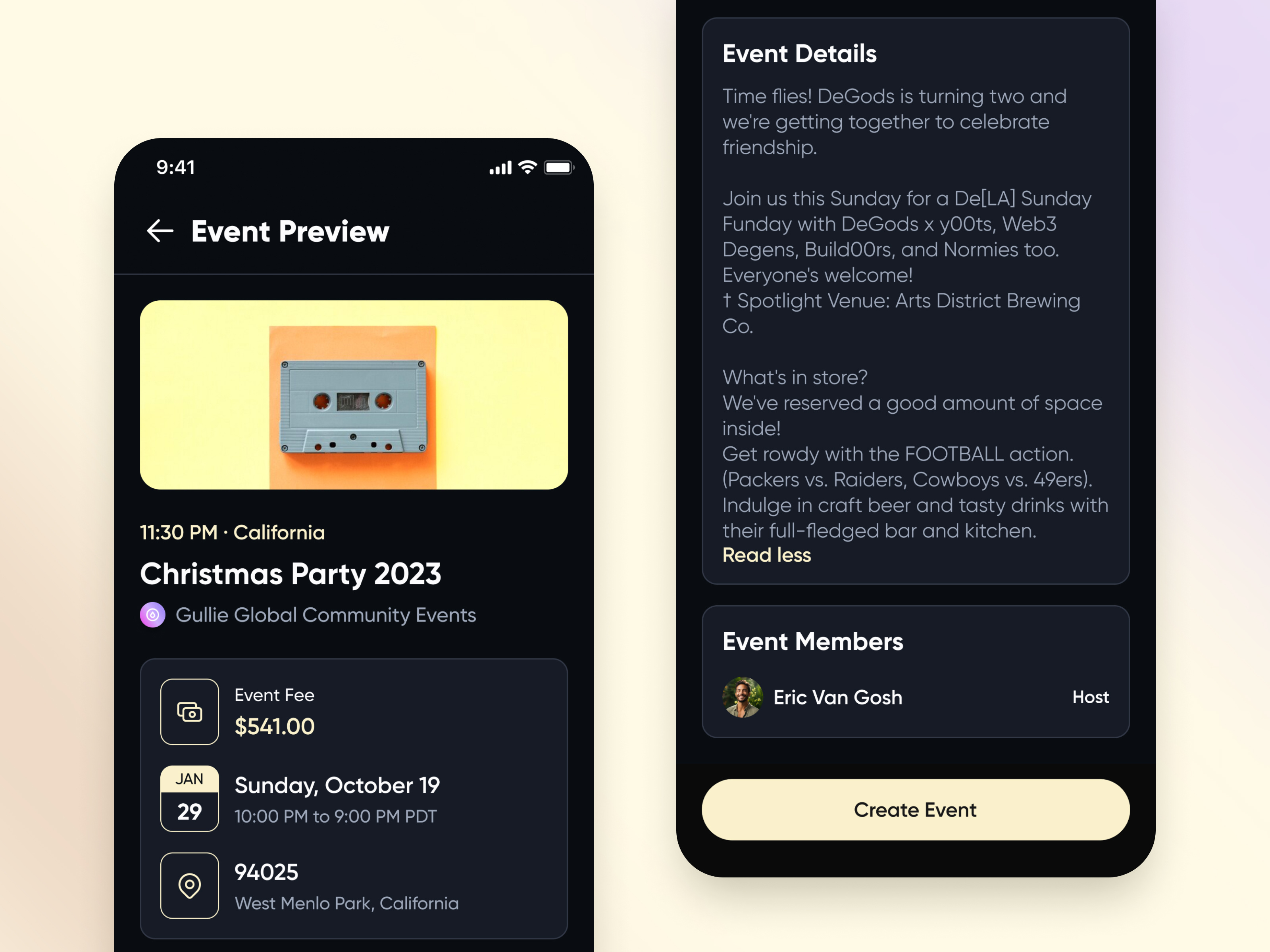 Event UI/UX Mobile App Design | Create Event Flow by FocoTik UI UX for ...