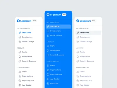 Sidebar Navigation - Web branding dashboard design navigation product design saas sidebar ui ux