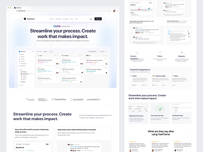 Collaborative Product Development Tool automation collaboration development efficiency focus growth innovation planning product development software productivity project project management platform roadmap saas saas for product management saas website design tools for product teams