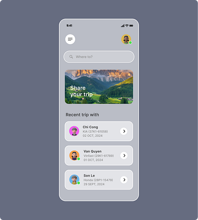 Home screen for a travel app app design figma home screen mobile app travel app ui ui ux