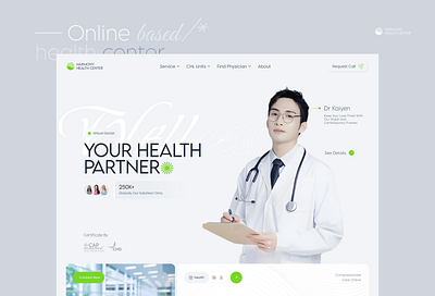 Online healthcare website landing page UI/UX design doctor website healthcare website hospital website design medical website design medical website ui design minimal website modern website design online hospital website online medical online medical website design ui uiux design ux web design website design website ui design website ux design