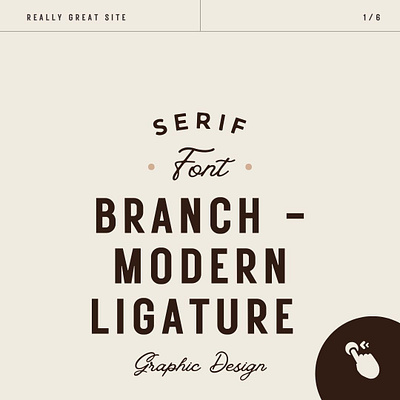 Branch - Modern Ligature Serif boutique elegant font female feminime french invitation ligatures wedding font wedding invitation