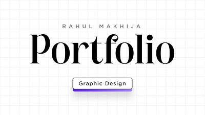 Portfolio Rahul Makhija Graphic Design adobe illustrator adobe indesign adobe photoshop branding digital graphic design logo logofolio portfolio print social media