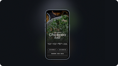 Meal Prep App Design app design framer framer app framer landing page graphic design meal prep app ui