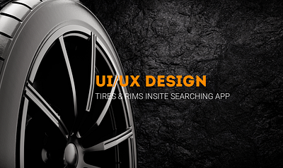 UI/UX Design for an insite search app for tires & rims, usable b app design ui user interface design uxui design web design