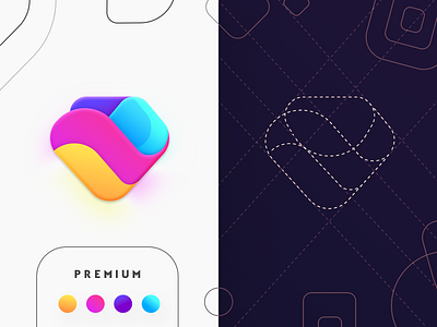 Premium App Icon android app apple branding design download glyph google icon iconpack icons ios premium soon store ui user ux vector vip