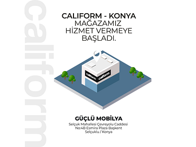 City Animation | Konya Store Opened Caliform 2d animation animated logo animation city animation logo animation logotype motion graphics