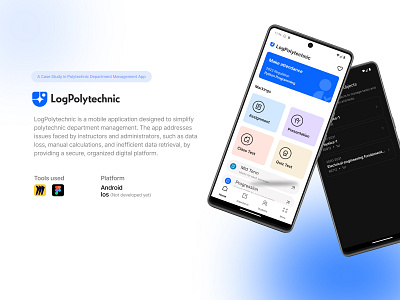 LogPolytechnic - UX Case Study app design casestudy design figma logpolytechnic ui ui design uiuxdesign ux