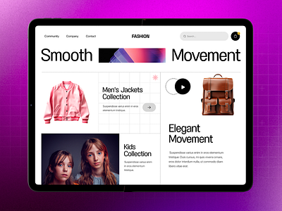 Fashion e-commerce website ui design e commerce e commerce website fashion marketplace fashion store fashion website herosection minimalist ui modern design modern slider online shop product product page shopping shopping website