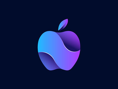 Apple Modern Logo Concept abstract logo apple logo brand identity design creative logo custom logo design digital branding dribbble shots fluid design gradient colors gradient logo graphic design inspiration innovative logo logo design logo designer life logo inspiration minimal logo mobile app logo modern logo design ui ux design wave design