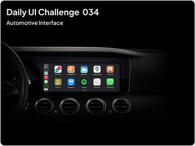 Challenge #034 - Automotive Interface UI | Daily UI appinterface automotivedesign automotiveui cardashboard cleandesign dailyui dashboardui driversafety functionalui incarexperience interactiveui interfacedesign minimalui moderndashboard responsivedesign smartcar smartintegration uichallenge uiinspiration userexperience