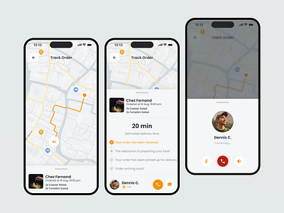 Personalized Food Delivery App achievements dark mode design food delivery mobile app personalization ui ux