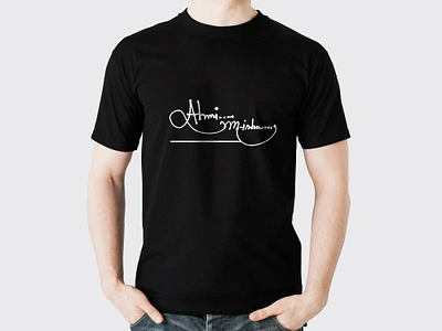 Signature Tshirt Design For Couple 2025 accessories black branding corporate design couple creative design design graphic design hoodie design illustration logo print signature stationery trend trending tshirt valentines dey vector